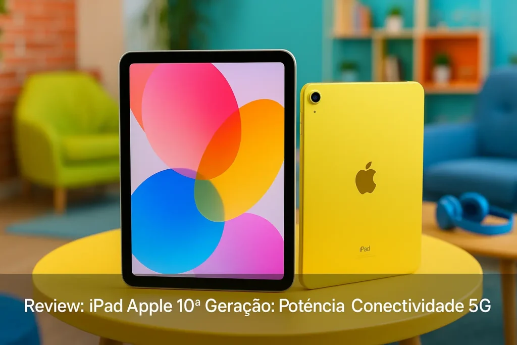 iPad Apple 10ª Geração: Potência e Conectividade 5G
