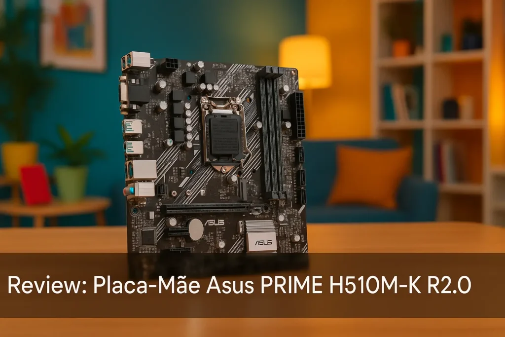 Placa Mãe Asus PRIME H510M-K R2.0: Compacta, Moderna e Estável