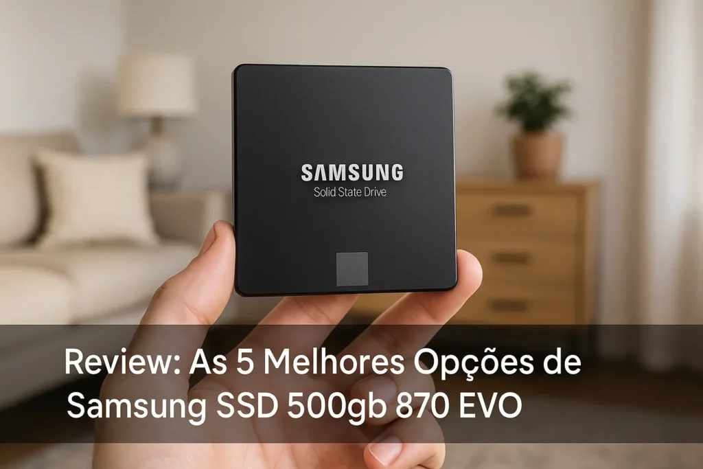 As 5 Melhores Opções de Samsung SSD 500gb 870 EVO
