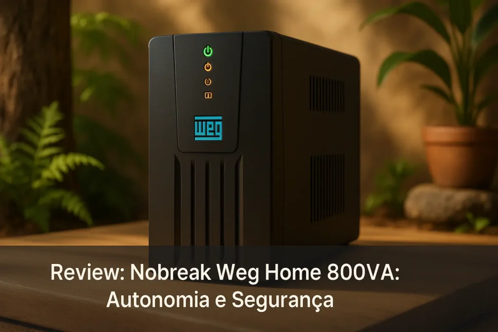 Nobreak Weg Home 800VA: Autonomia e Segurança