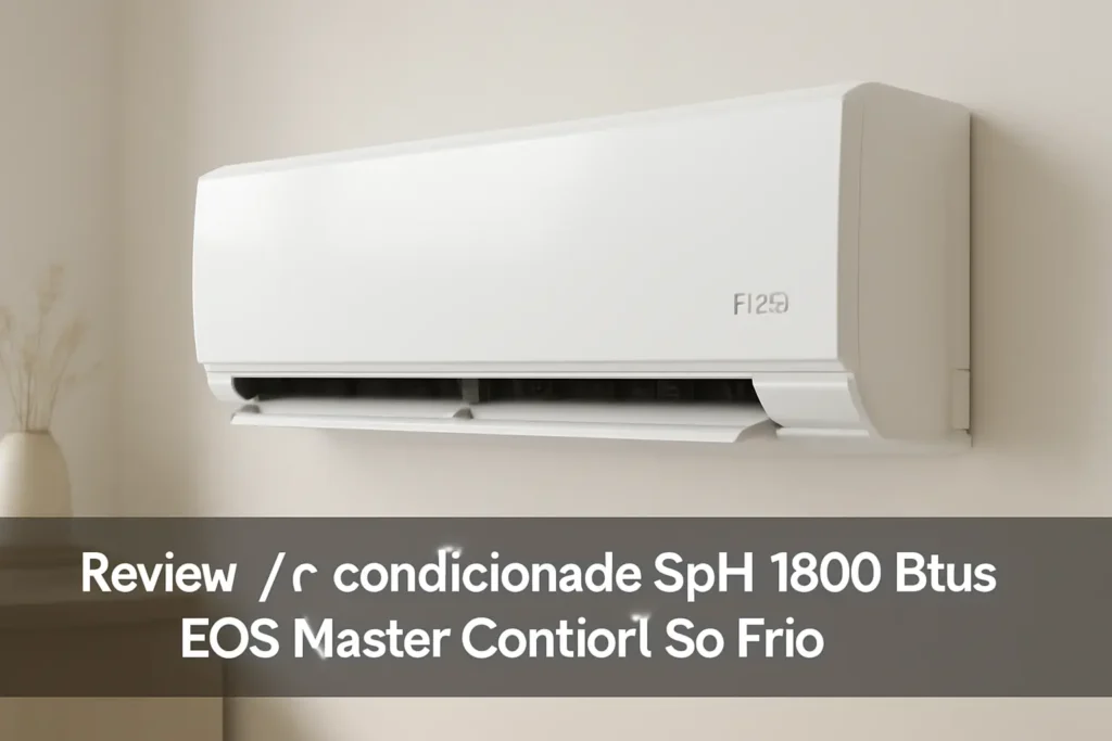 Ar-condicionado Split 18000 Btus EOS Master Comfort Só Frio