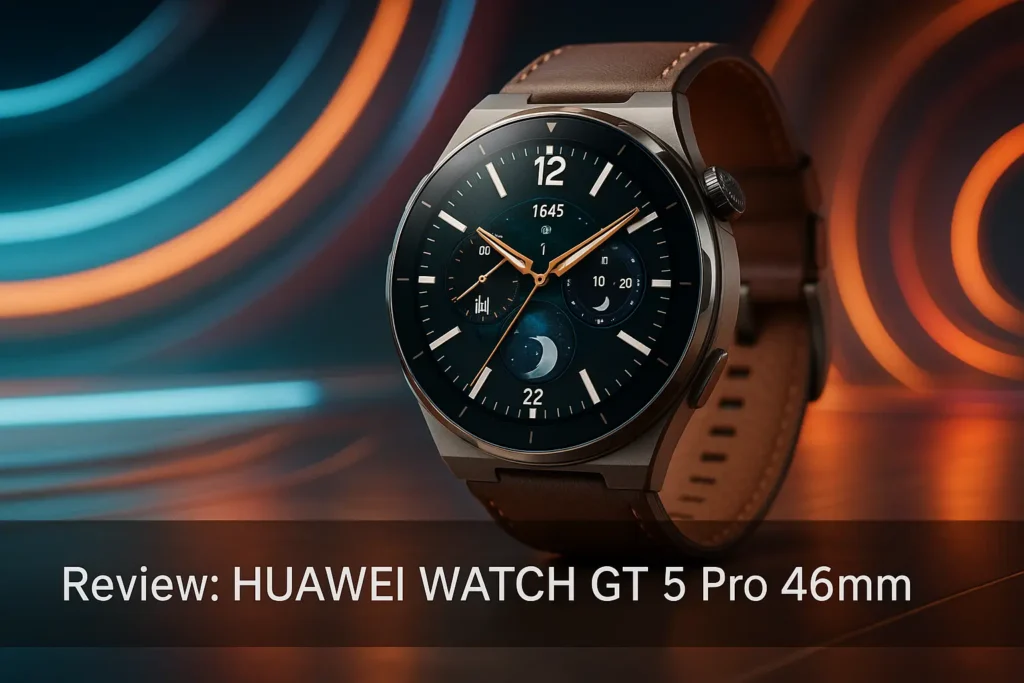 HUAWEI WATCH GT 5 Pro 46mm: esportividade e elegância