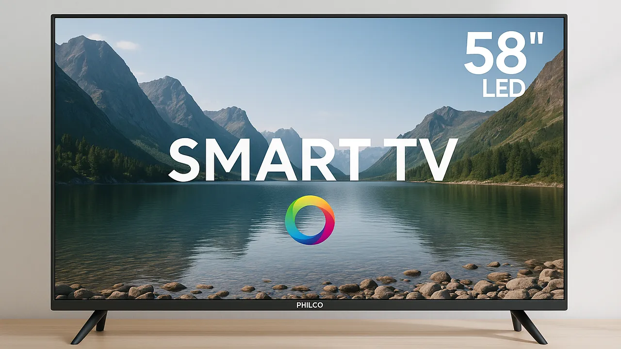 5 Smart TVs Philco 58” com Tela LED e Alta Qualidade