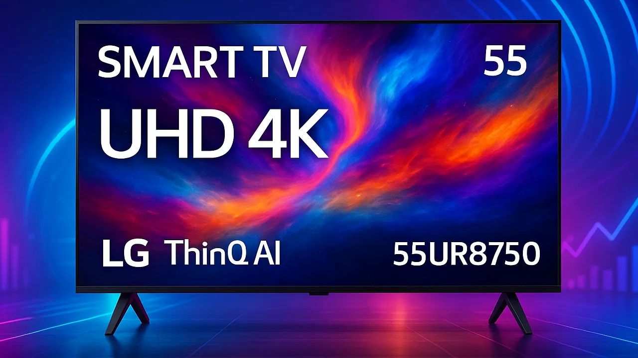 5 Melhores Smart TVs LG 55" 4K com ThinQ AI
