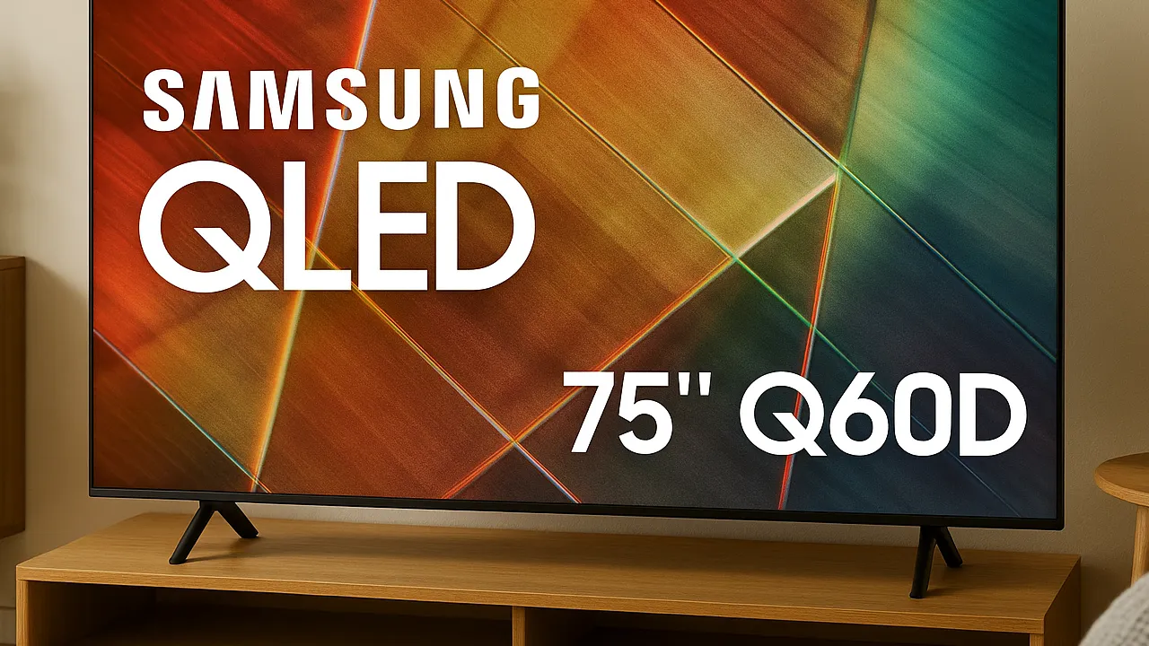 Samsung Q60D 75" surpreende nos testes