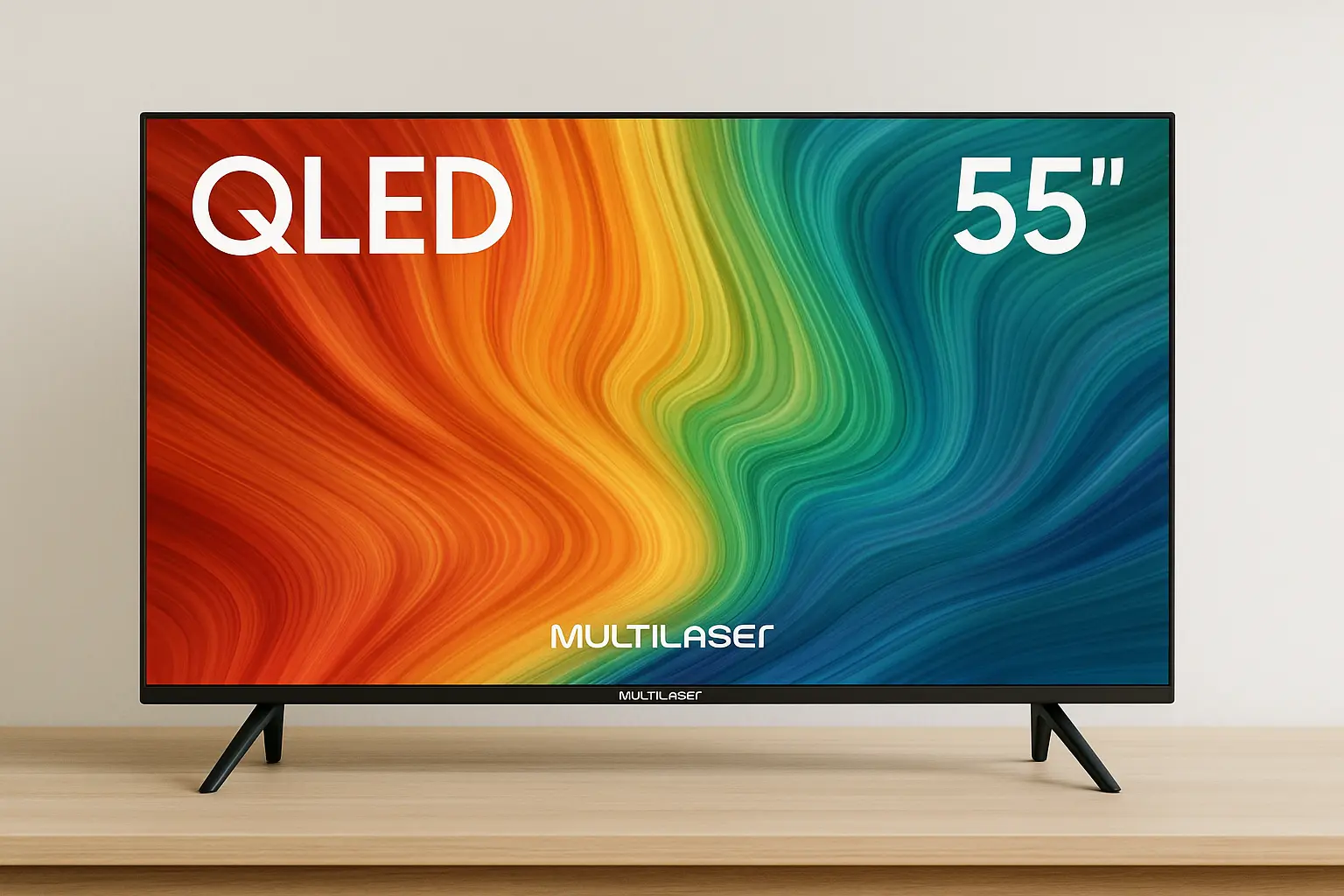 Smart TV QLED 55" Multilaser: ainda vale o custo?