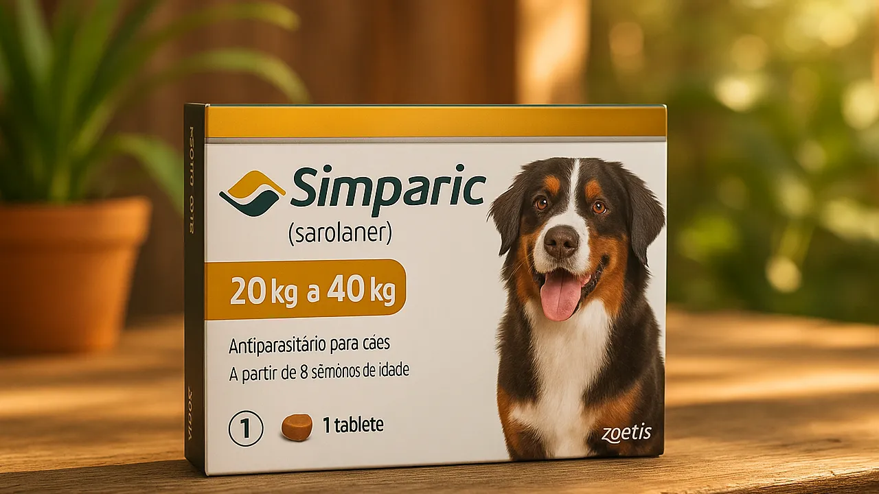 5 Melhores Simparic 20kg a 40kg para Cães