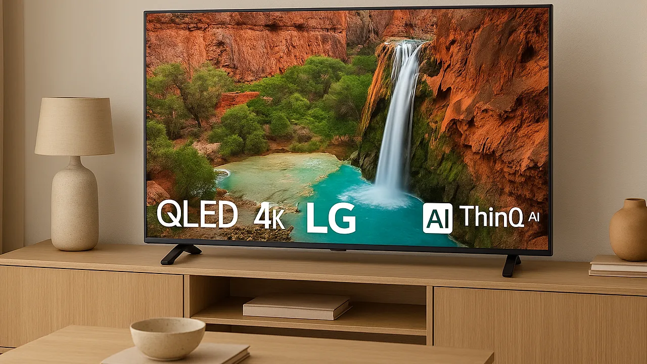 5 Melhores Smart TVs QLED 55 LG ThinQ AI 4K HDR 55Q80