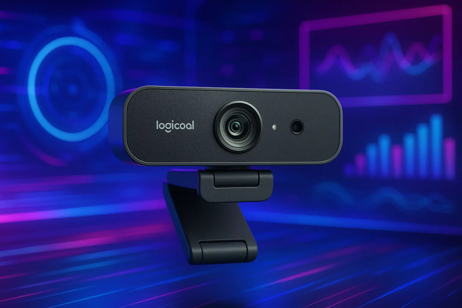 Logitech MX Brio: nitidez e áudio com IA