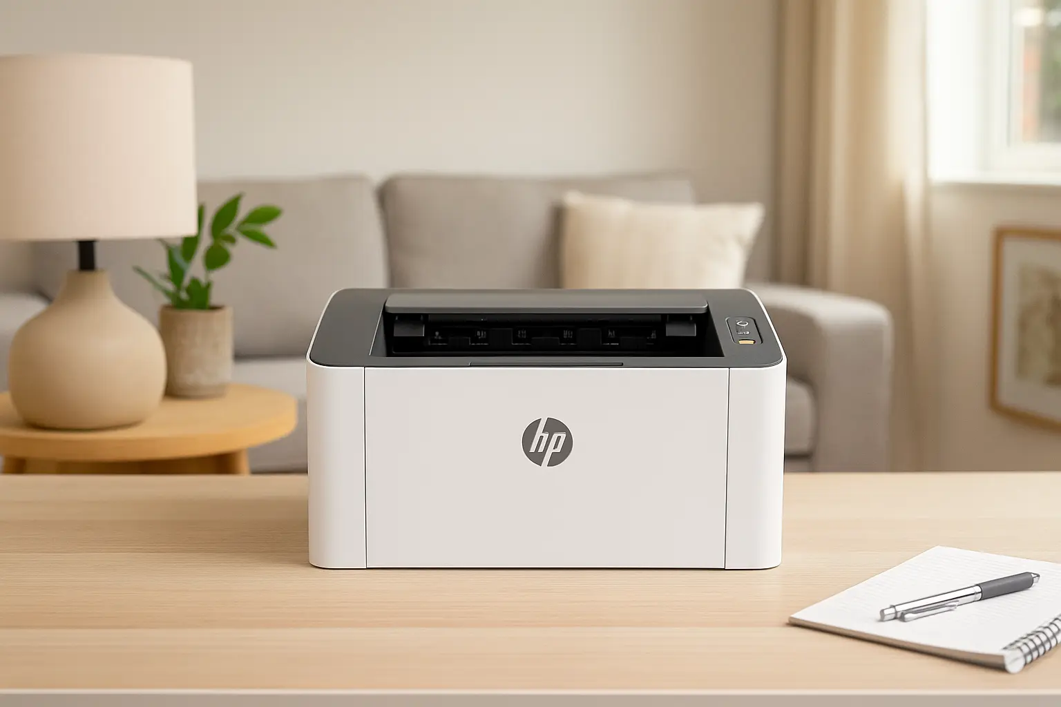 HP Laser 107a: agilidade e eficiência compacta
