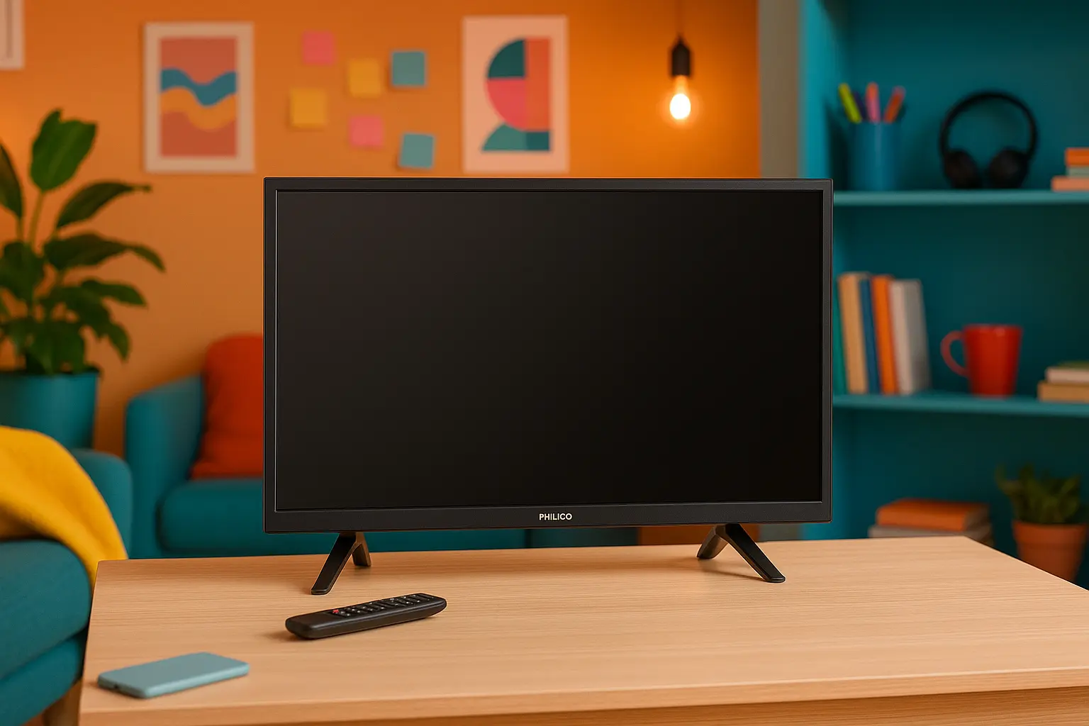 TV 32” Philco P32EDA: simplicidade eficiente