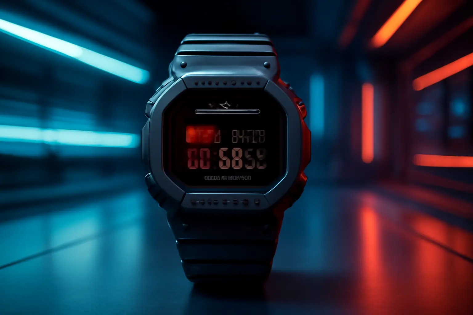 Relógio Masculino G-Shock Digital DW-5600MS-1DR: Desempenho e Estilo