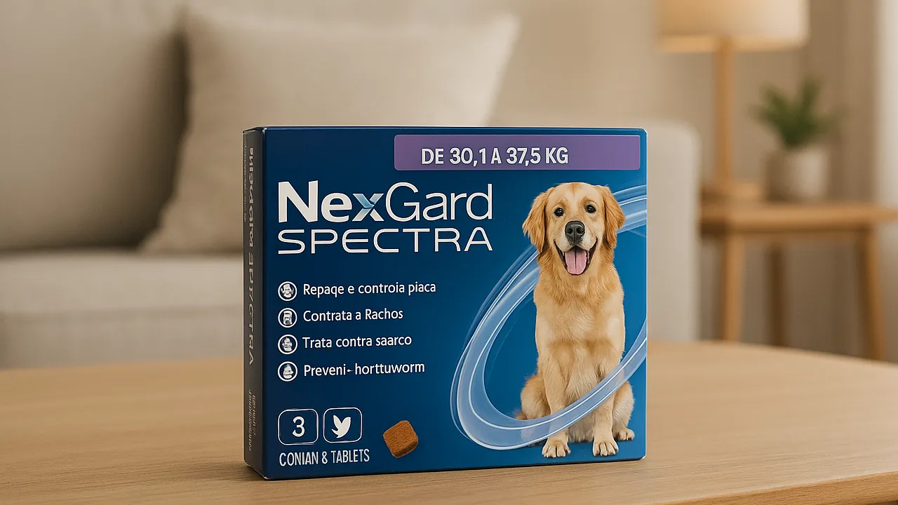 Guia de Compra: 5 Melhores NexGard Spectra 3,6 a 7,5 kg