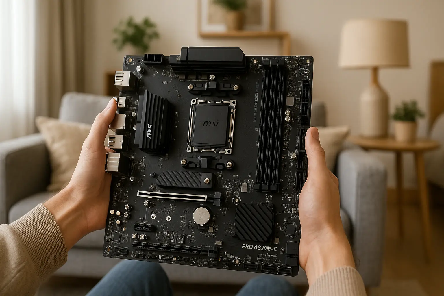 MSI PRO A620M-E surpreende? Testamos