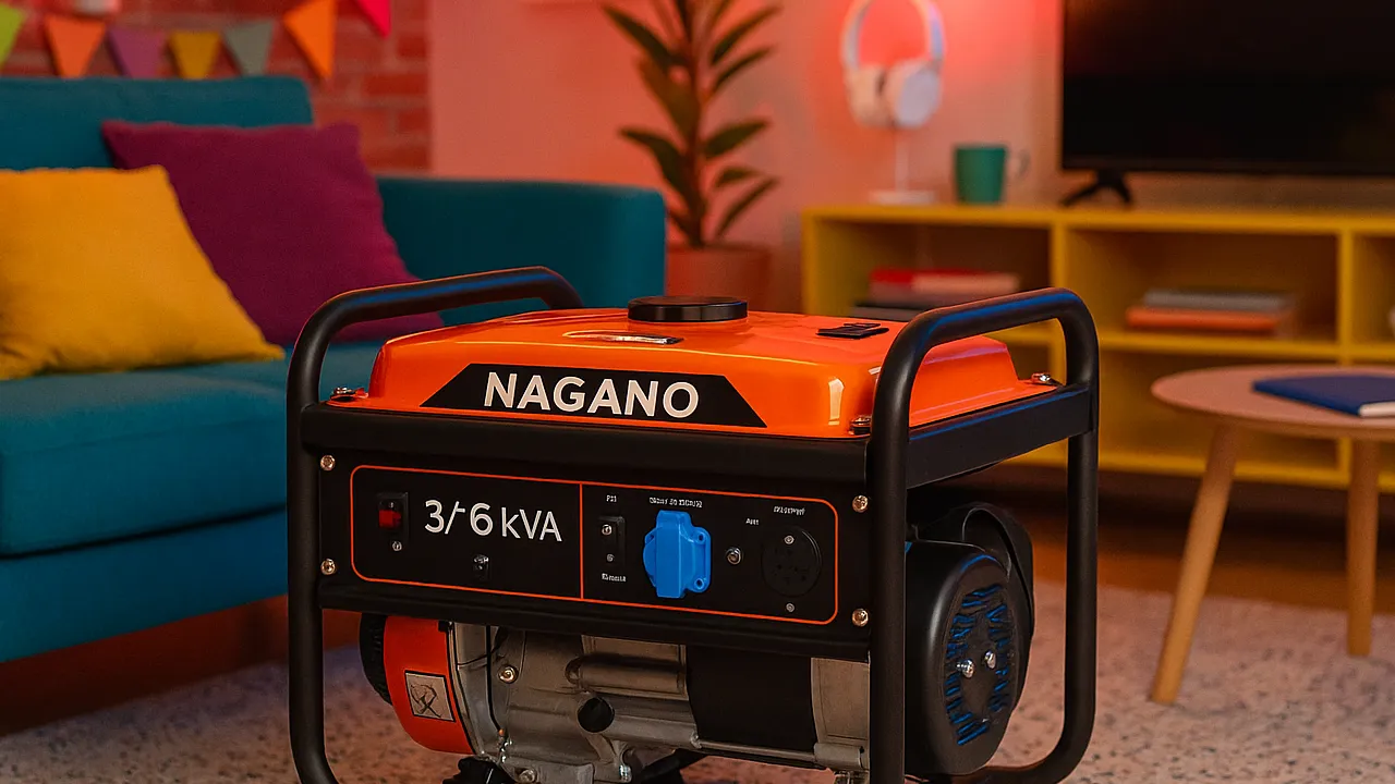 Gerador Nagano 3.6 Kva: Teste revela potência real