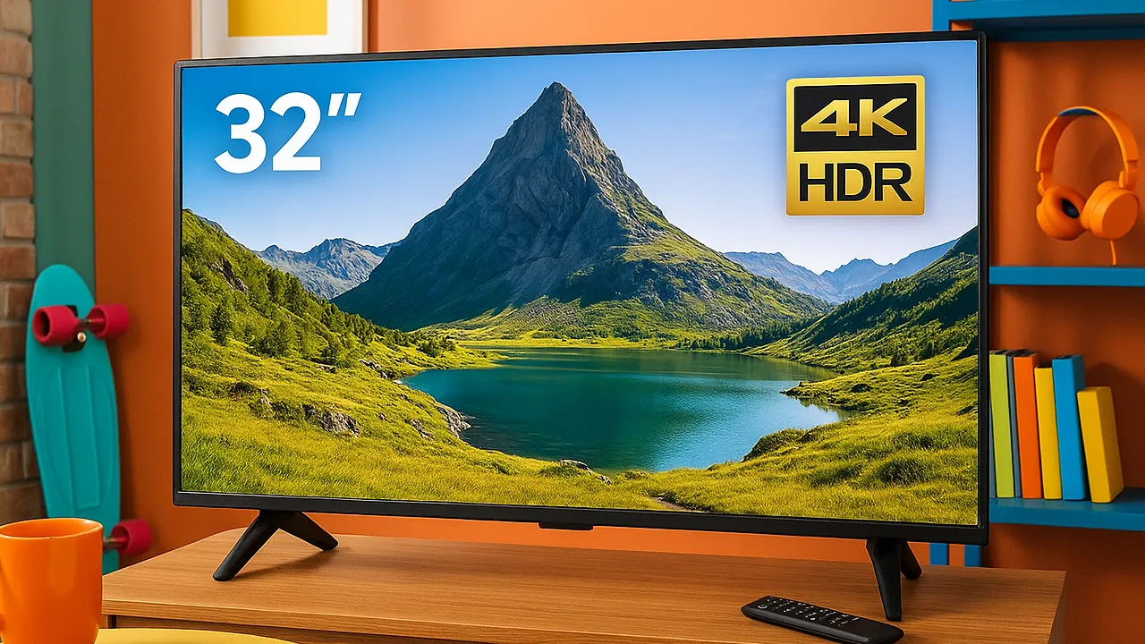 Guia de Compra: 5 Melhores Smart TVs 32 4K para 2025