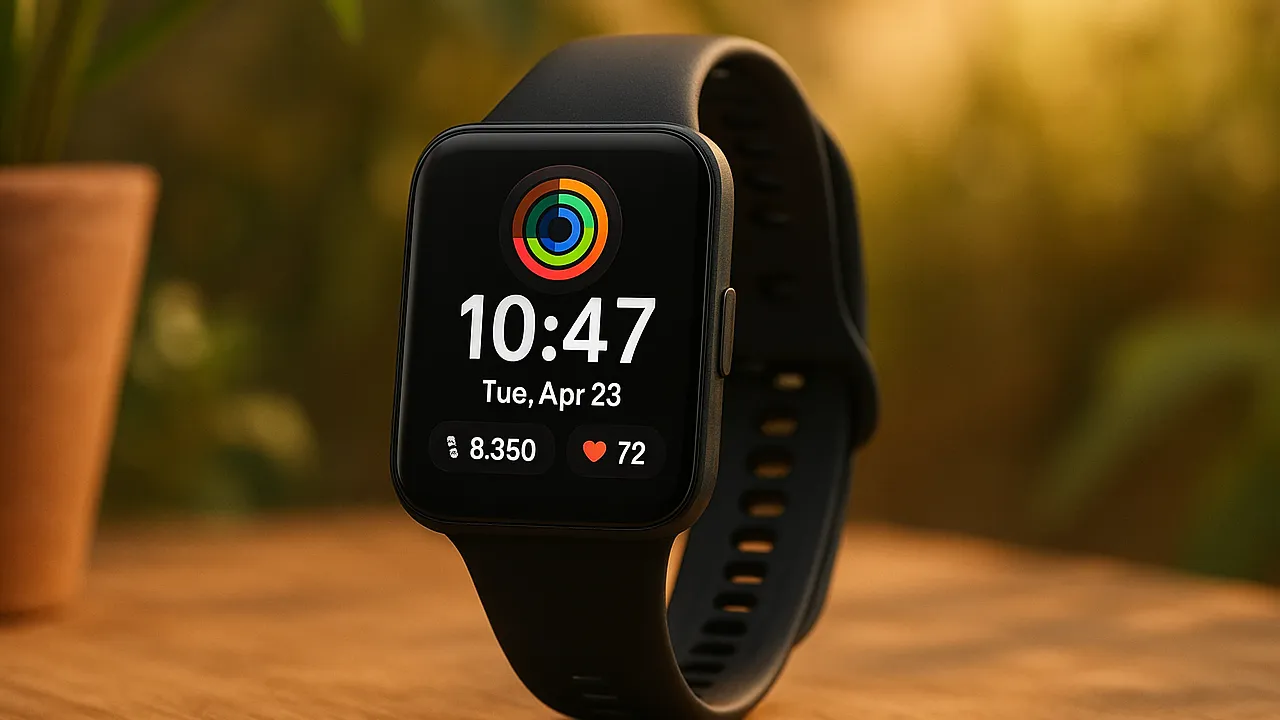 5 Pulseiras para Redmi Watch 5 Active HyperOS Turbo Flex Preto