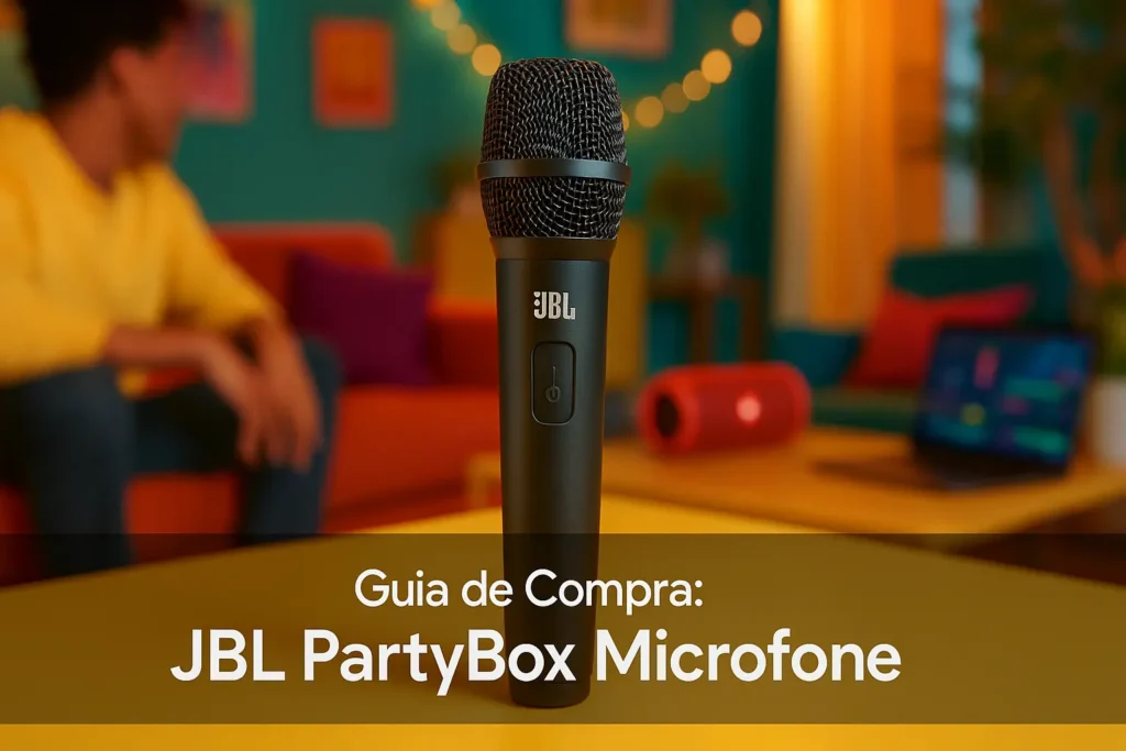 5 JBL PartyBox com Microfone para Agitar Qualquer Festa