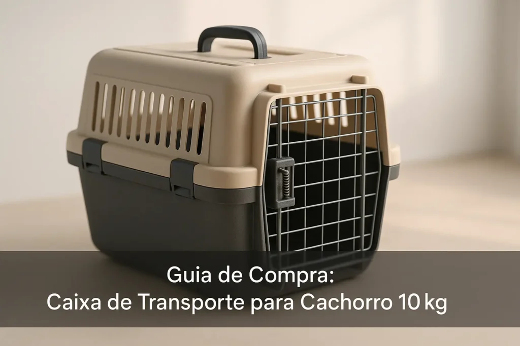 5 Melhores Caixa de Transporte para Cachorro 10kg com Garantia e Segurança