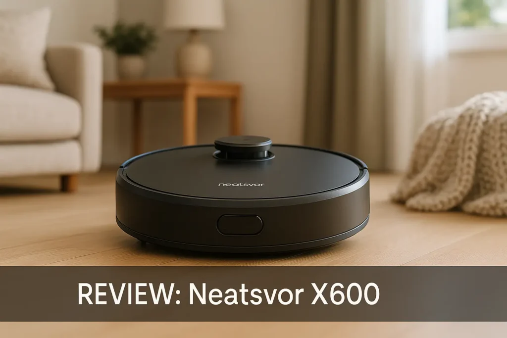 Neatsvor X600 surpreende na limpeza da casa