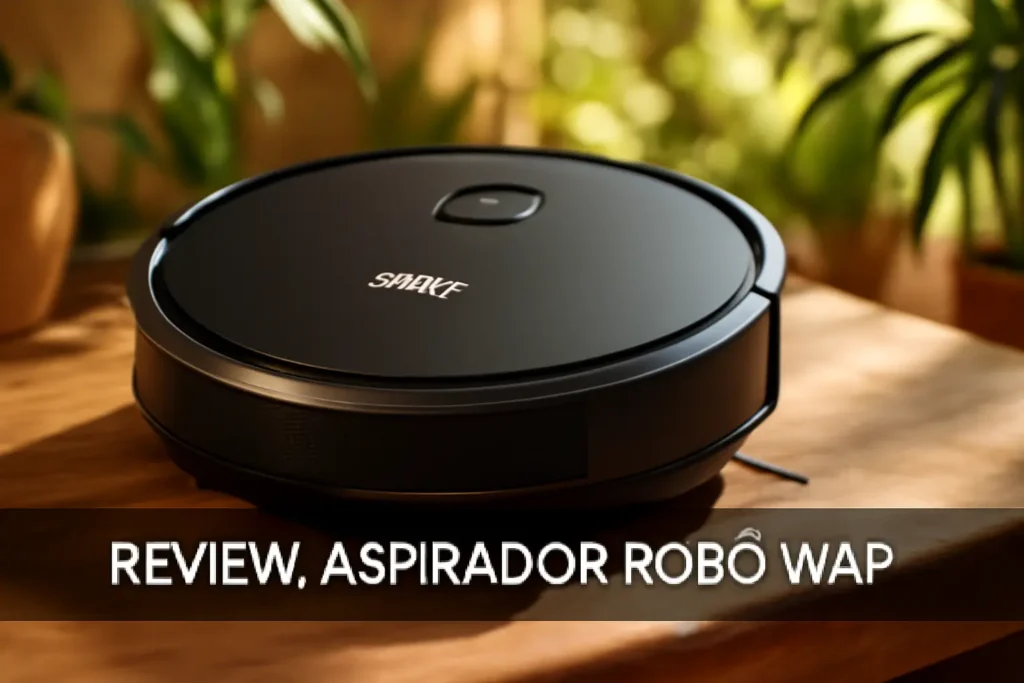WAP Aspirador de Pó Robô ROBOT W400: Desempenho e Funcionalidade em 3 em 1