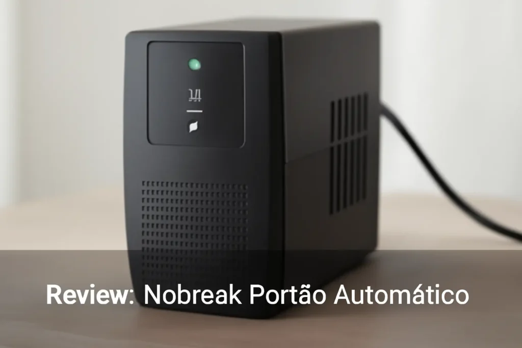 Nobreak para Portão Automático UPS Gate 1200: Potência e Segurança para Seu Sistema