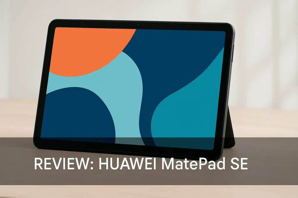 HUAWEI MatePad SE 11: leveza e imersão visual