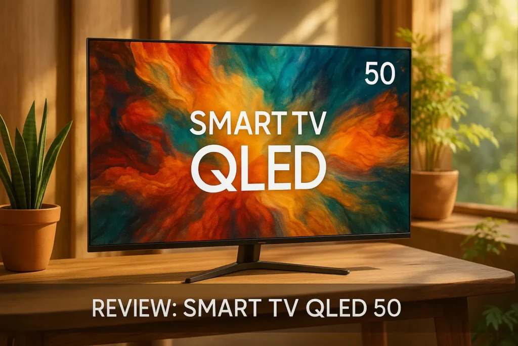 Smart TV QLED Toshiba 50: desempenho real