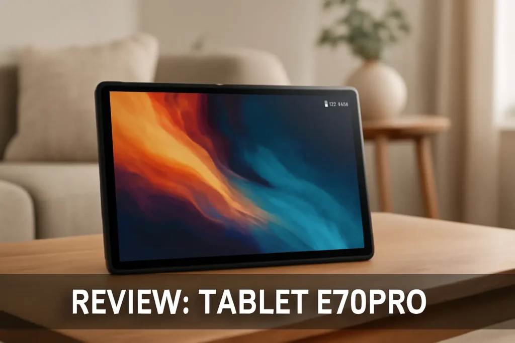 Tablet E70Pro 8GB RAM, 256GB: Vale a pena investir?