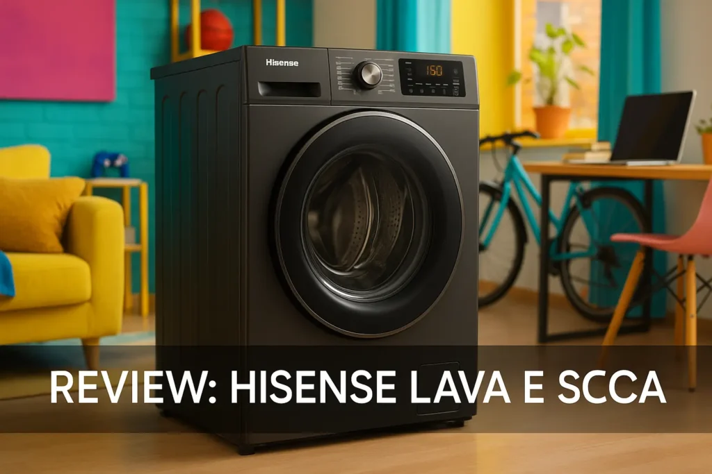Hisense Lava e Seca WD13X: análise completa e sem filtros