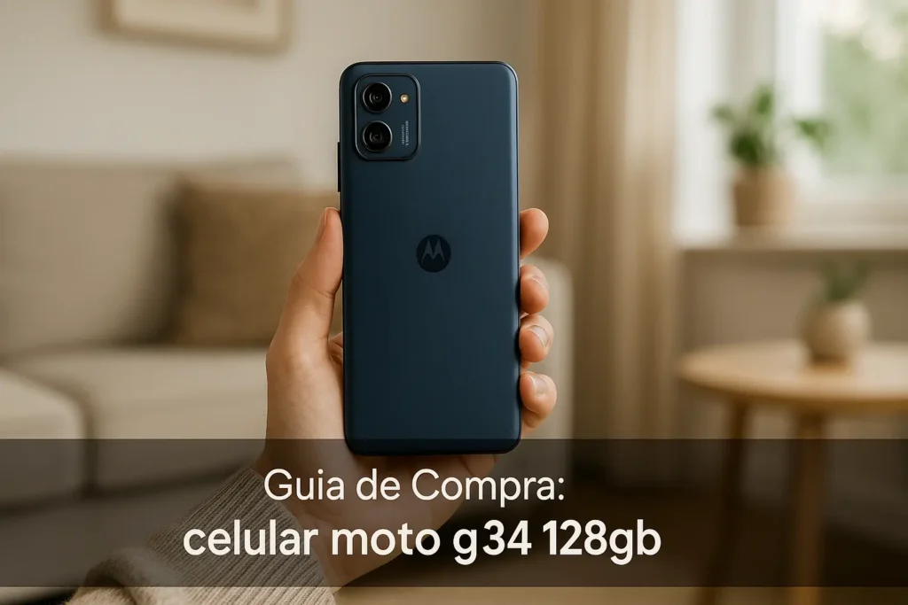 5 Melhores Celulares Moto G34 128GB Testados por Usuários Reais