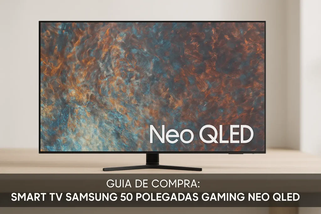 5 Melhores smart TVs Samsung 50" Gaming NEO QLED