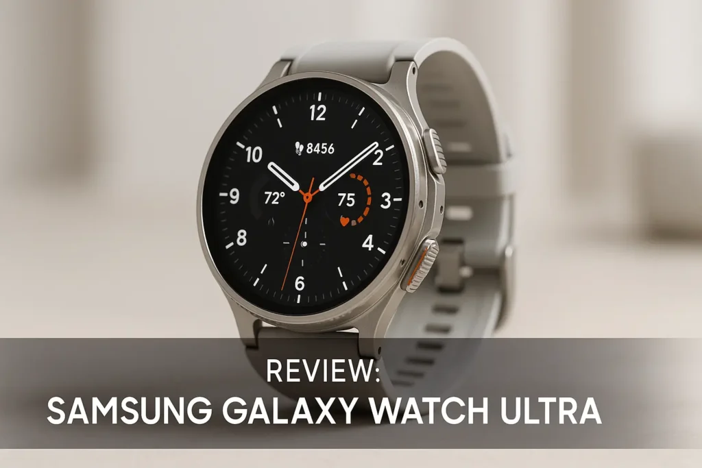 Galaxy Watch Ultra: resistência e inteligência avançada