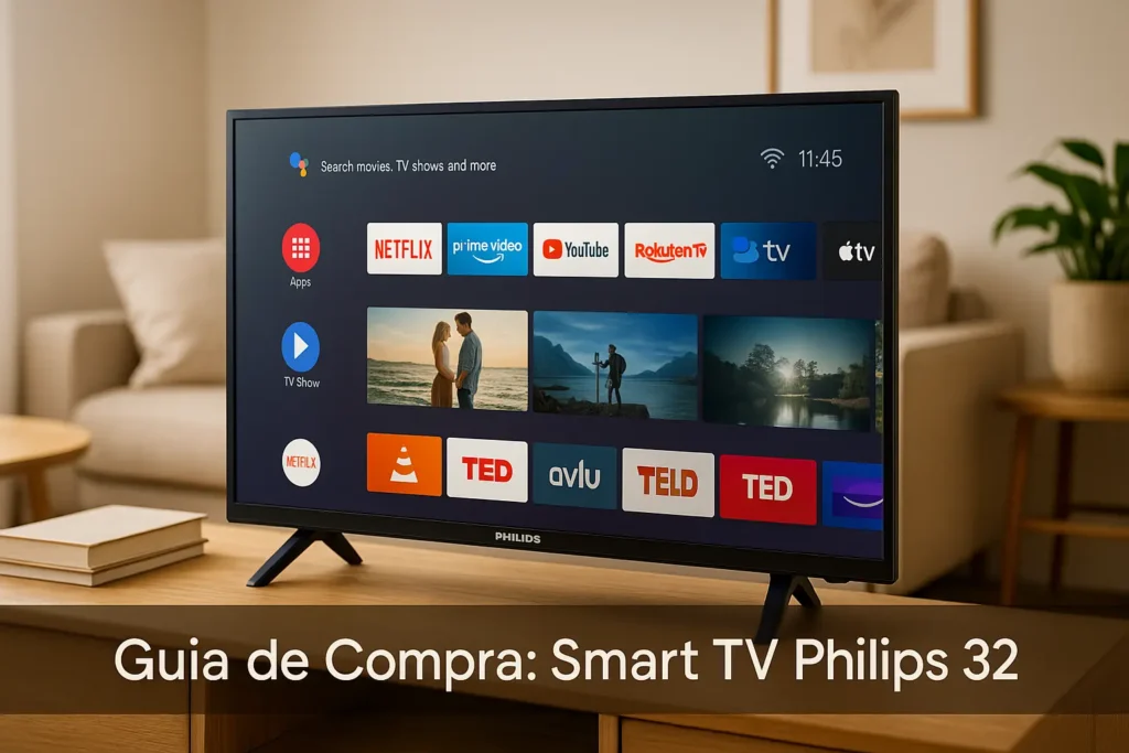 5 Melhores Smart TV Philips 32" que Realmente Valem a Pena