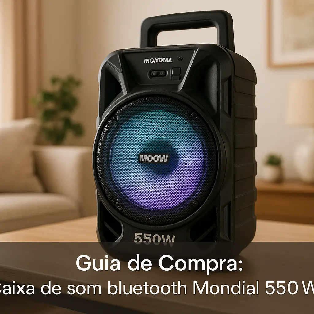 5 Melhores Caixa de Som Bluetooth Mondial 550W