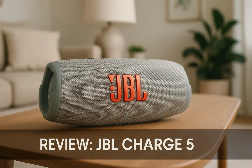 JBL Charge 5: som potente e resistência extrema