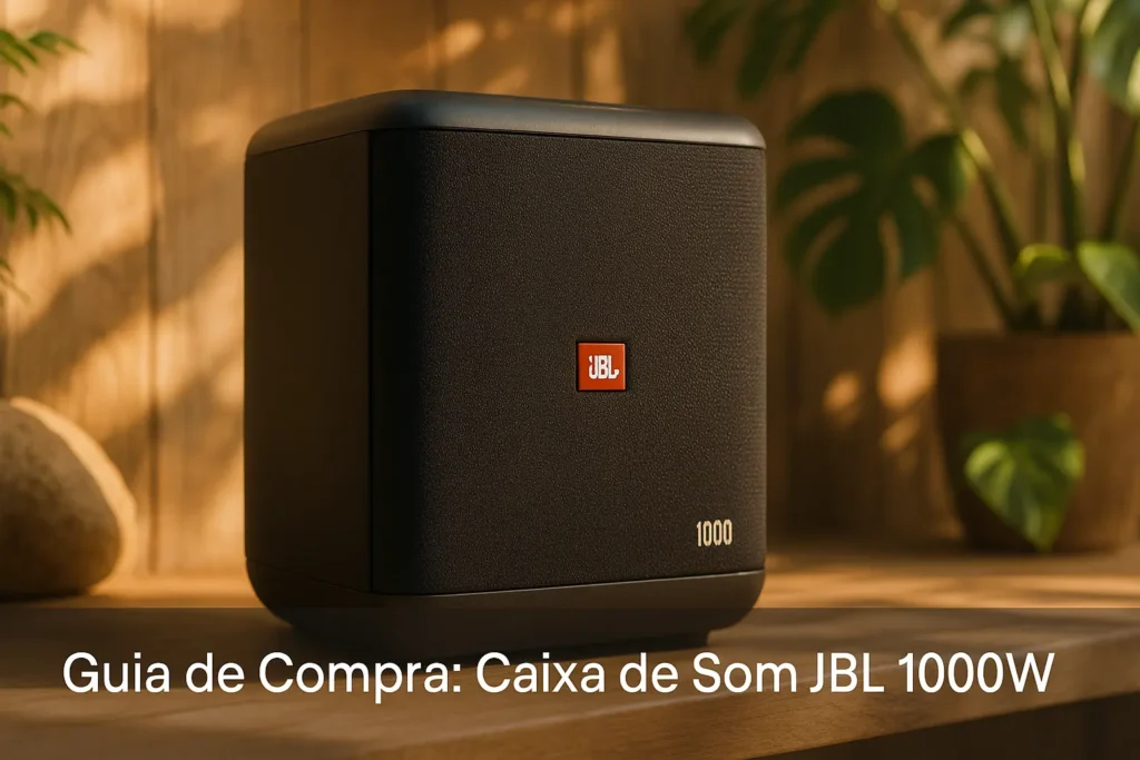 5 Melhores caixas de som JBL 1000w para o Dia a Dia