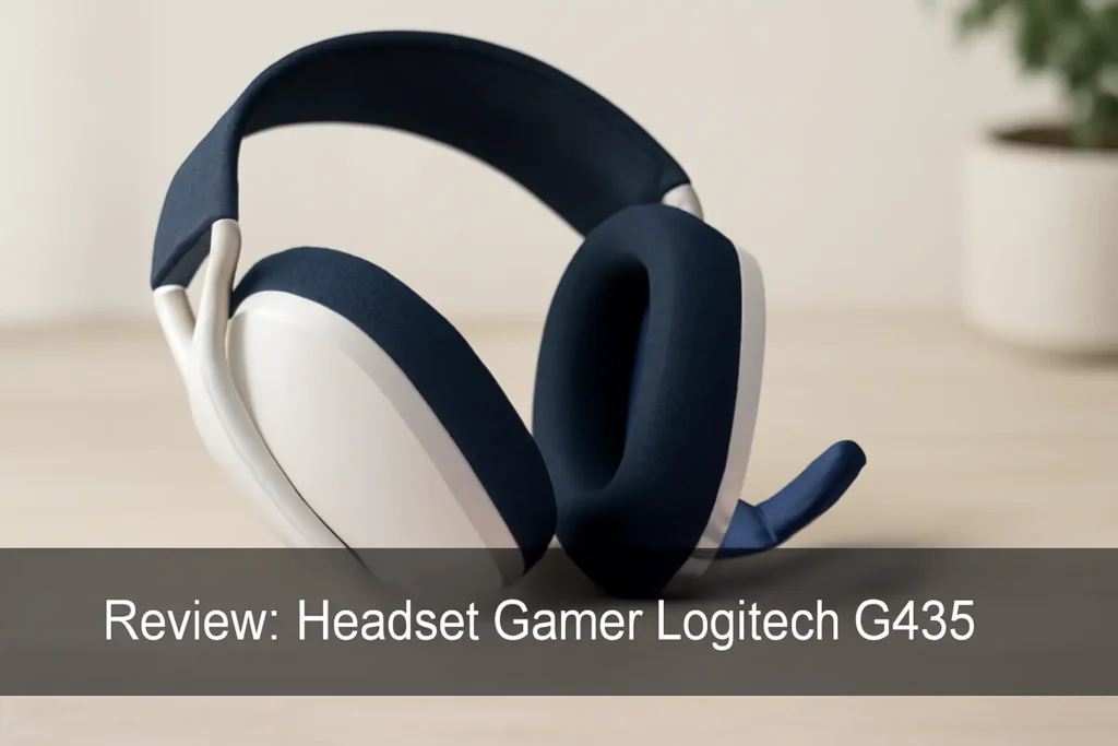 Headset Gamer Sem Fio Logitech G435: Teste revela desempenho e custo