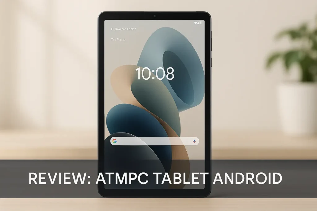 ATMPC Tablet 10”: simplicidade com versatilidade