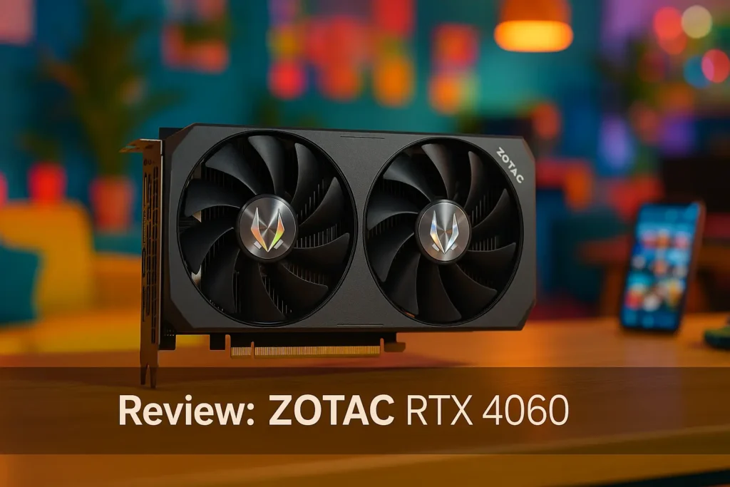 ZOTAC RTX 4060: potência e baixo consumo
