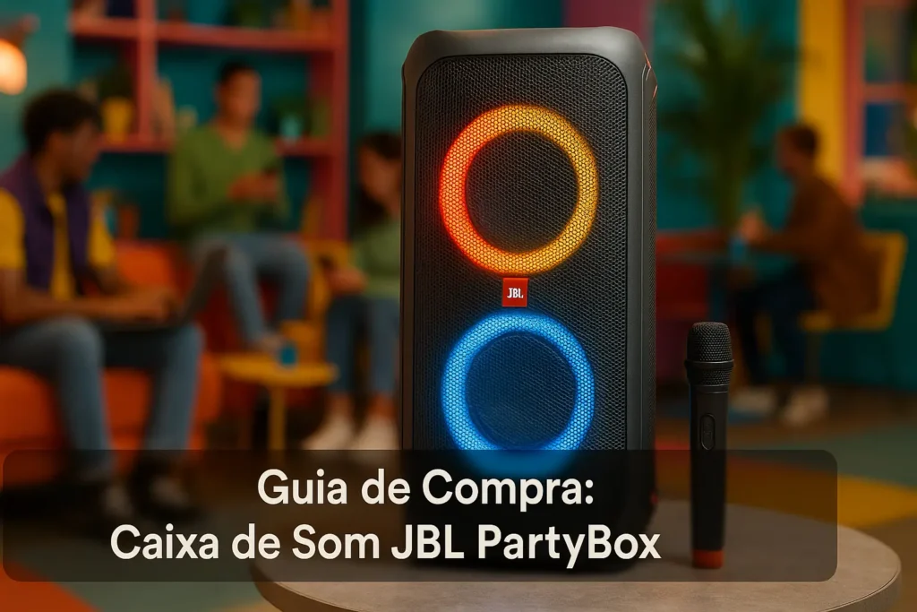 5 Melhores Caixa de Som JBL PartyBox com Microfone