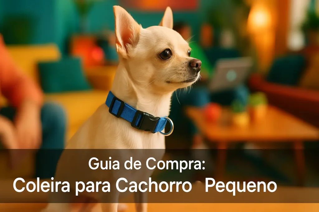5 Melhores Coleiras para Cachorro Pequeno que Realmente Valem a Pena