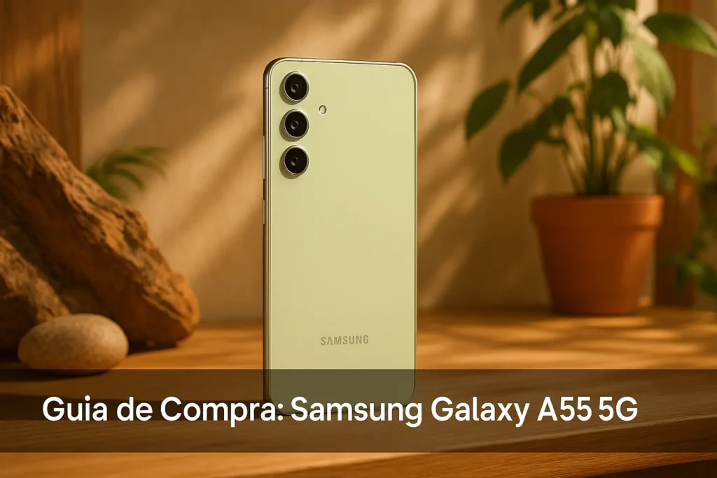 Guia de Compra: 5 Melhores Samsung Galaxy A55 5G com Câmera Tripla até 50MP