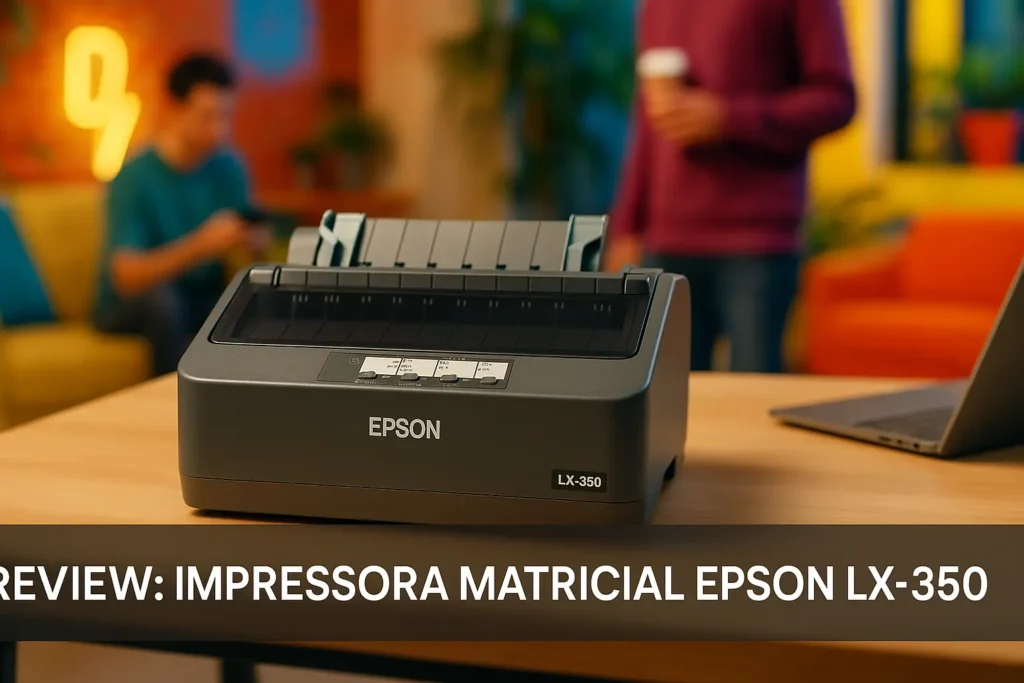 Epson LX-350: A melhor impressora matricial?