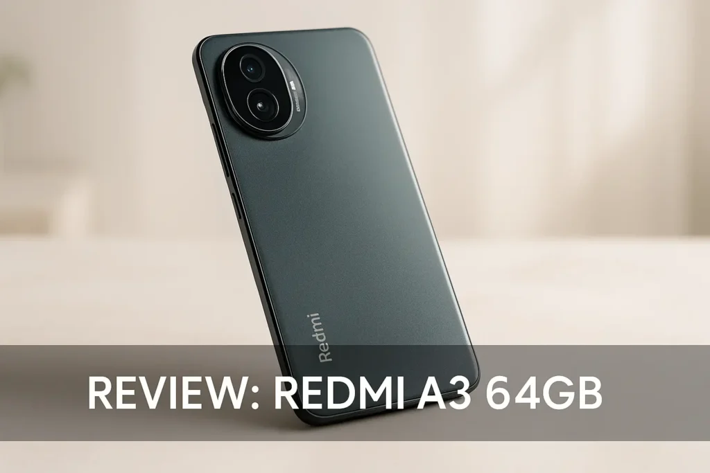 Redmi A3 64GB: desempenho sem complicações