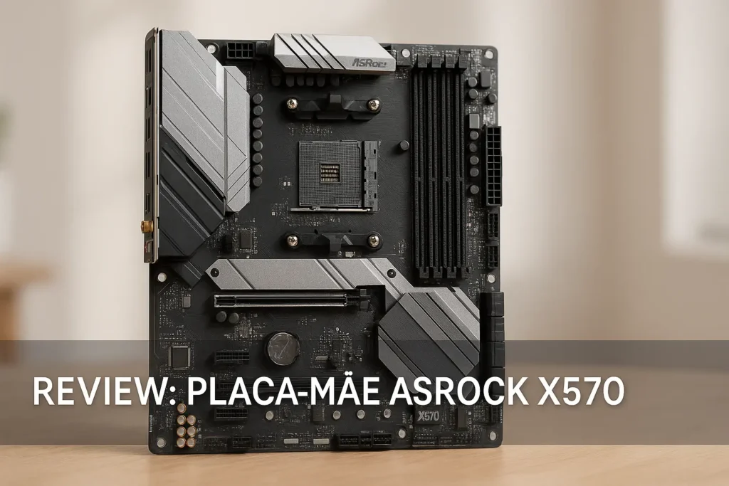 Placa Asrock X570 surpreende em desempenho? Testamos