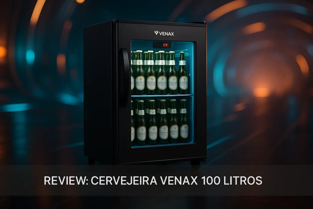 Cervejeira Venax Blue Light: elegante e prática