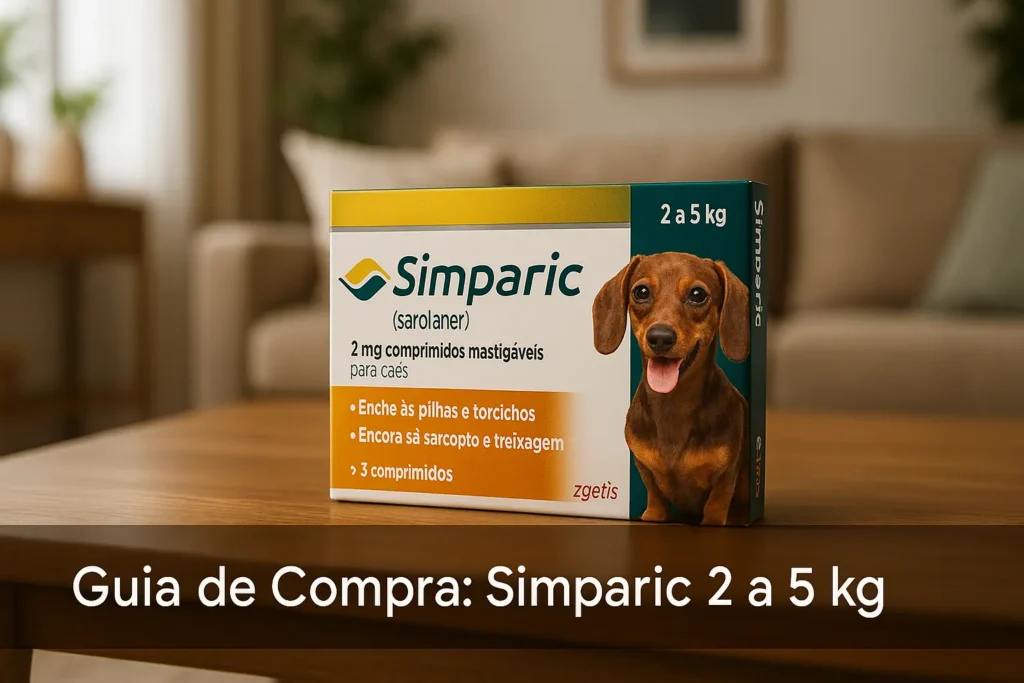 Guia de Compra: 5 Melhores Simparic 2 a 5 kg Atualizados para 2025