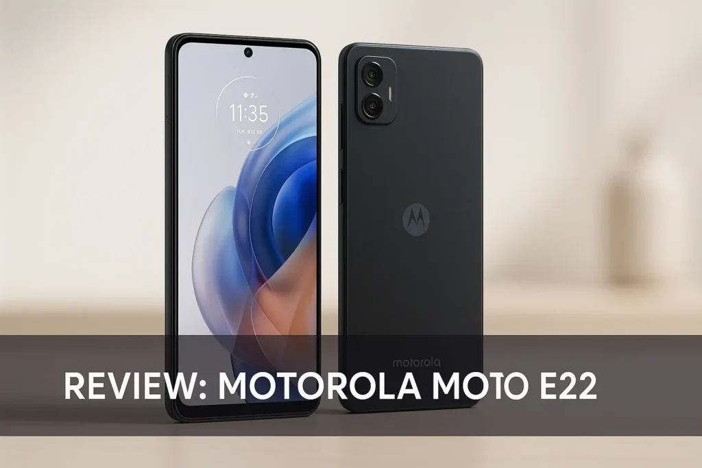 Moto E22: Teste revela desempenho e custo
