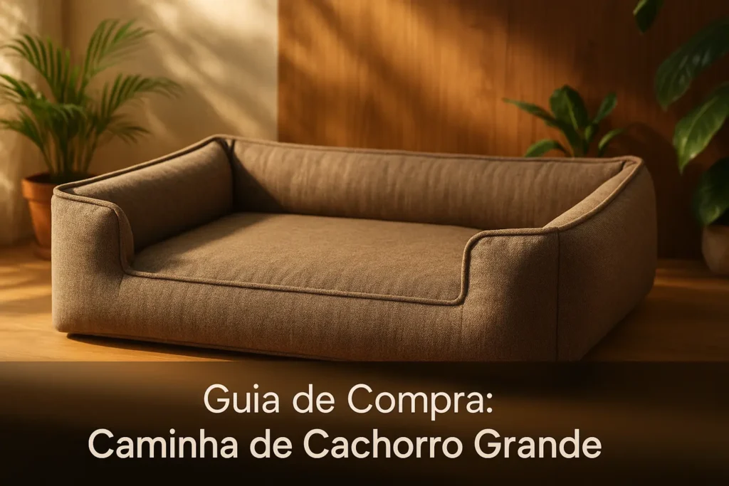 5 Melhores Caminhas de Cachorro Grande com Conforto e Praticidade